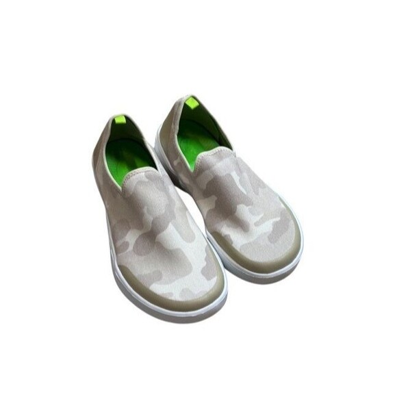 OOFOS Womens Size 8 OOmg eeZee Low Shoe Limited Tan Camo White Sand Desert - Picture 2 of 8